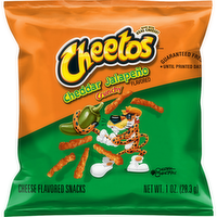 Cheetos Crunchy Cheese Flavored Snacks Cheddar Jalapeno - 1 Ounce