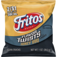 Fritos Flavor Twists Corn Snacks Honey BBQ Flavored - 1 Ounce