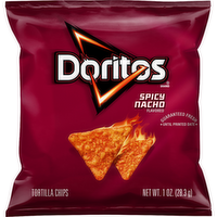Doritos Tortilla Chips Spicy Nacho Flavored - 1 Ounce