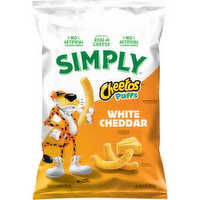 Cheetos Simply Puffs Cheese Flavored Snacks White Cheddar - 8 Ounce - 1 Count