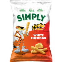 Cheetos Simply Crunchy White Cheddar Cheese Flavored Snacks - 8.5 Ounce