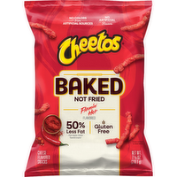 Cheetos Baked Flamin' Hot Cheese Flavored Snacks - 7.63 Ounce