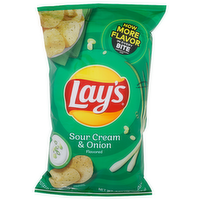 Lay's Sour Cream & Onion Flavored Potato Chips - 7.75 Ounce