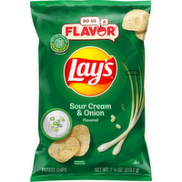 Lay's Sour Cream & Onion Flavored Potato Chips - 7.75 Ounce