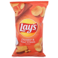 Lay's Cheddar & Sour Cream Flavored Potato Chips - 7.75 Ounce