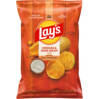 Lay's  Cheddar & Sour Cream Flavored Potato Chips - 7.75 Ounce