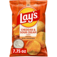 Lay's Cheddar & Sour Cream Flavored Potato Chips - 7.75 Ounce