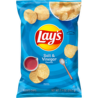 Lay's Salt & Vinegar Flavored Potato Chips - 7.75 Ounce