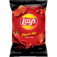 Lay's  Flamin' Hot Flavored Potato Chips - 7.75 Ounce