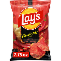 Lay's Flamin' Hot Flavored Potato Chips - 7.75 Ounce