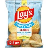 Lay's Party Size Lightly Salted Classic Potato Chips - 12.5 Ounce