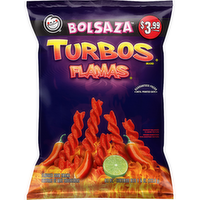 Sabritas Turbos Flavored Corn Snacks Flamas 8 1 - 8.25 Ounce