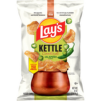 Lay's Kettle Cooked Potato Chips Jalapeno Flavored - 8 Ounce