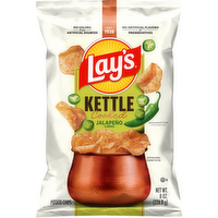 Lay's Kettle Cooked Potato Chips Jalapeno Flavored - 8 Ounce