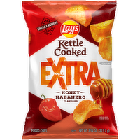 Lay's Kettle Cooked Honey Habanero Flavored Potato Chips - 219.7 Gram