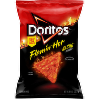 Doritos  Flamin' Hot Nacho Flavored Tortilla Chips - 9.25 Ounce