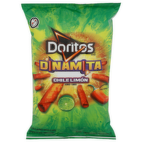 Doritos Chile Limon Rolled Tortilla Chips Dinamita - 10.75 Ounce