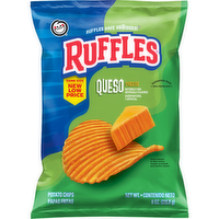 Ruffles Potato Chips Queso Cheese Flavored - 8 Ounce
