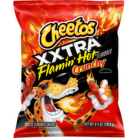 Cheetos Crunchy XXTRA Flamin' Hot Cheese Flavored Snacks - 8.5 Ounce