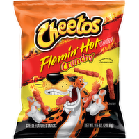 Cheetos Crunchy Flamin' Hot Cheese Flavored Snacks - 8.5 Ounce