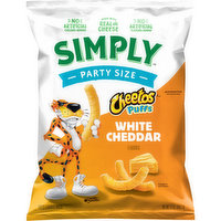 Cheetos Simply Puffs Cheese Flavored Snacks White Cheddar - 12 Ounce - 1 Count