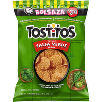 Tostitos Tortilla Chips Salsa Verde Flavored - 7.63 Ounce