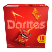 Doritos Tortilla Chips Nacho Cheese Flavored - 10 Ounce