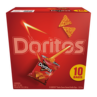 Doritos Tortilla Chips Nacho Cheese Flavored - 10 Ounce