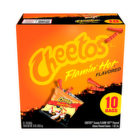 Cheetos Crunchy Cheese Flavored Snacks Flamin' Hot - 10 Ounce
