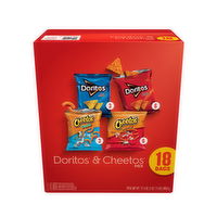 Frito Lay  Doritos & Cheetos Mix Variety Pack - 17.63 Ounce
