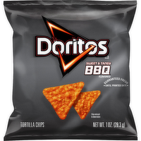 Doritos Tortilla Chips Sweet & Tangy BBQ Flavored - 1 Ounce
