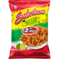 Sabritones Puffed Wheat Snacks Chile & Lime Flavored - 4 Ounce - 1 Count