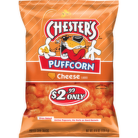 Chester's Puffcorn Cheese Flavored Corn Snacks - 4.25 Ounce