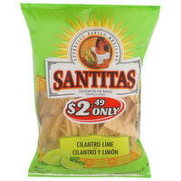 Santitas Cilantro Lime Tortilla Chips - 10.5 Ounce