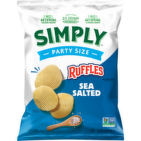 Ruffles Simply Potato Chips Sea Salted - 13 Ounce - 1 Count