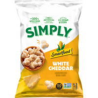 Smartfood Simply White Cheddar Flavored Popcorn - 5.25 Ounce