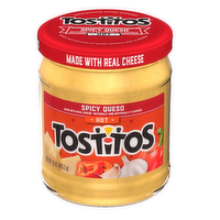 Tostitos Dip Hot Spicy Queso Naturally & Artificially Flavored - 15 Ounce