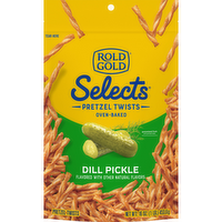 Rold Gold Selects Pretzels Twists Oven Baked Dill Pickle - 16 Ounce