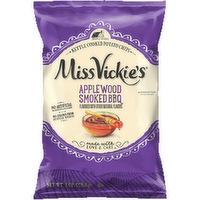 Miss Vickie's Kettle Cooked Potato Chips Applewood Smoked BBQ - 8 Ounce