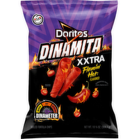 Doritos Dinamita XXTRA Flamin' Hot Rolled Tortilla Chips - 10.75 Ounce