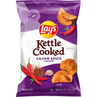 Lay's Kettle Cooked Potato Chips Cajun Spice Flavored - 8 Ounce