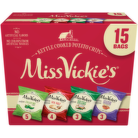Miss Vickie's Kettle Cooked Potato Chips Variety Pack - 15 Ounce