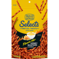 Rold Gold Selects Pretzels Twists Oven Baked Flamin' Hot Honey Mustard Flavored - 16 Ounce