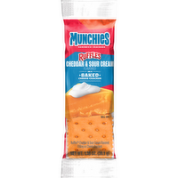 Munchies Sandwich Crackers Ruffles Cheddar & Sour Cream Flavored - 1.38 Ounce