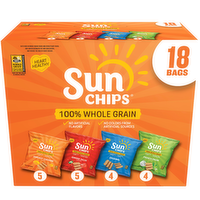 SunChips Whole Grain Snacks Variety Pack - 18 Ounce