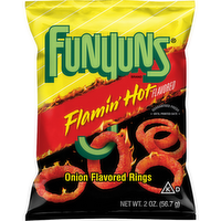 Funyuns Onion Flavored Rings Flamin' Hot - 2 Ounce