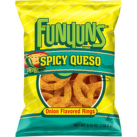 Funyuns Spicy Queso Onion Flavored Rings - 5.25 Ounce