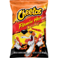 Cheetos  Crunchy Flamin' Hot Cheese Flavored Snacks - 2.88 Ounce