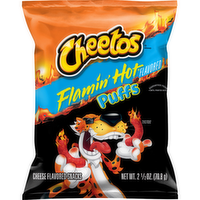 Cheetos  Puffs Flamin' Hot Cheese Flavored Snacks  - 2.5 Ounce