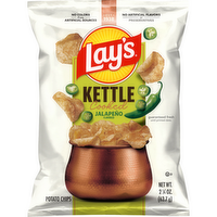 Lay's Kettle Cooked Jalapeno Potato Chips - 2.25 Ounce